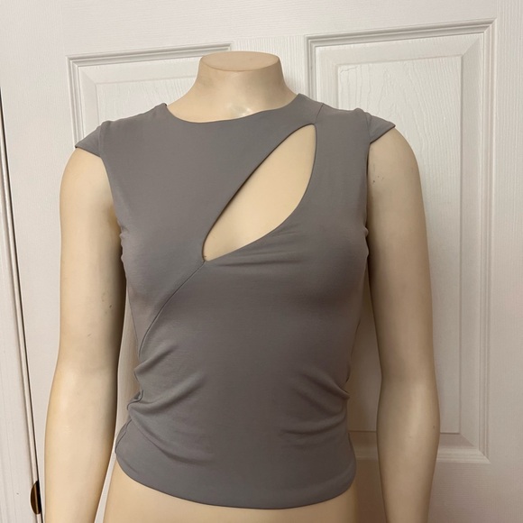 Princess Polly dainty dream top grey - Picture 7 of 11